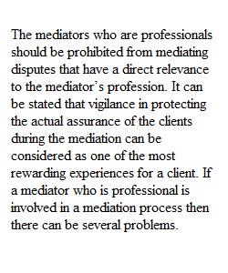 Private or Public Mediation